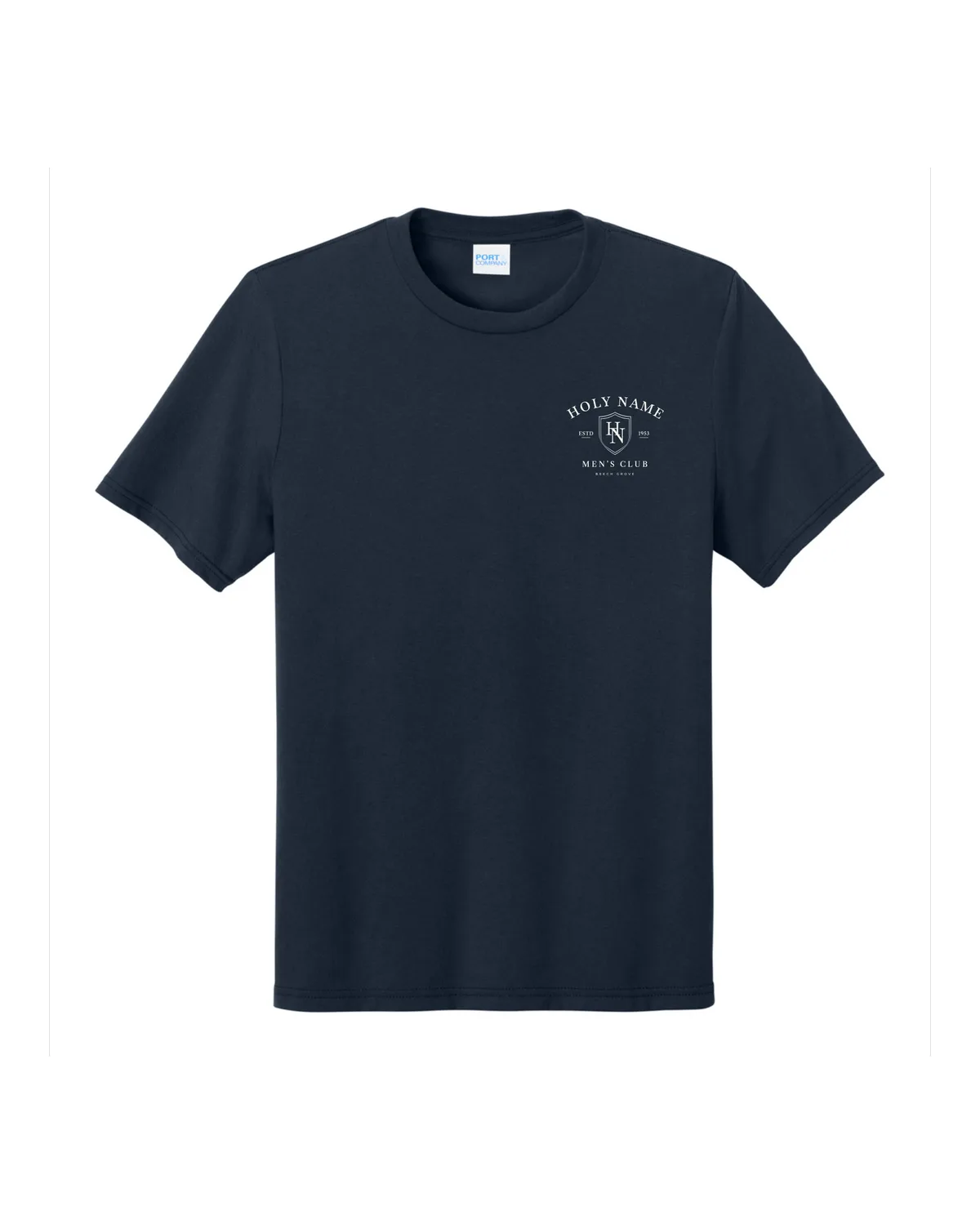 Club Tri-Blend Tee in Deep Navy
